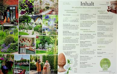 Garten & Wohnen Träume Inhaltsverzeichnis