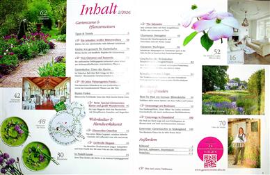 Garten & Wohnen Träume Inhaltsverzeichnis
