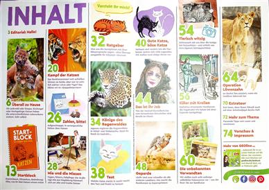 GEOlino Extra Inhaltsverzeichnis