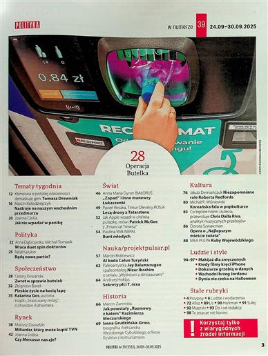 Polityka Inhaltsverzeichnis