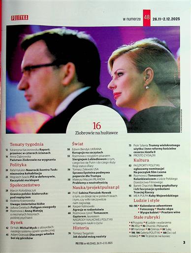 Polityka Inhaltsverzeichnis