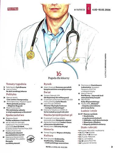 Polityka Inhaltsverzeichnis