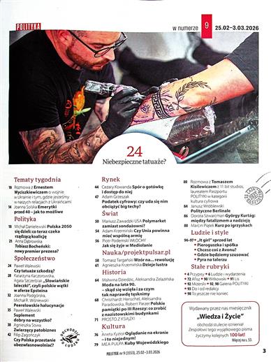 Polityka Inhaltsverzeichnis