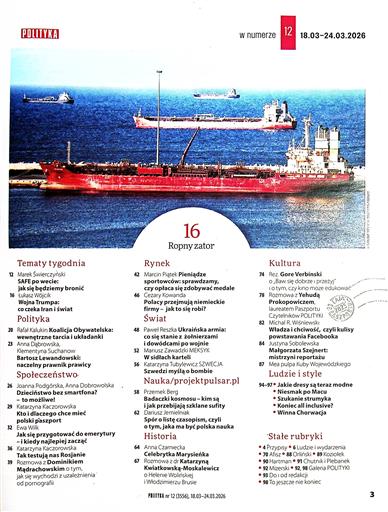 Polityka Inhaltsverzeichnis