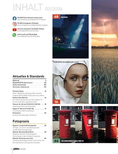 Digital Photo Inhaltsverzeichnis