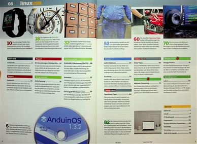 Linux User DVD Inhaltsverzeichnis
