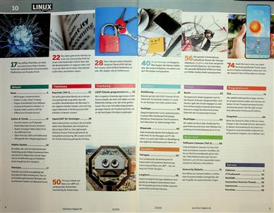 Linux User DVD Inhaltsverzeichnis