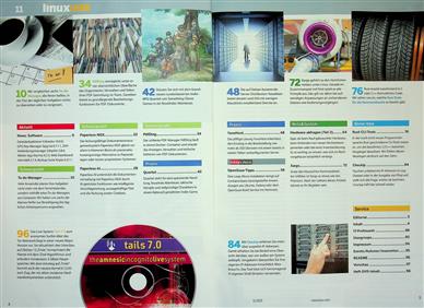 Linux User DVD Inhaltsverzeichnis