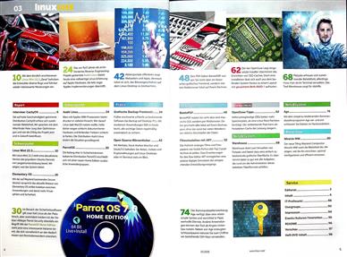 Linux User DVD Inhaltsverzeichnis