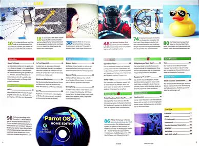 Linux User DVD Inhaltsverzeichnis