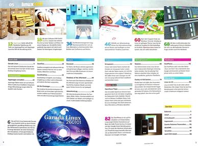 Linux User DVD Inhaltsverzeichnis