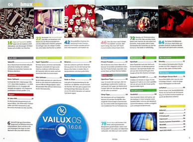 Linux User DVD Inhaltsverzeichnis