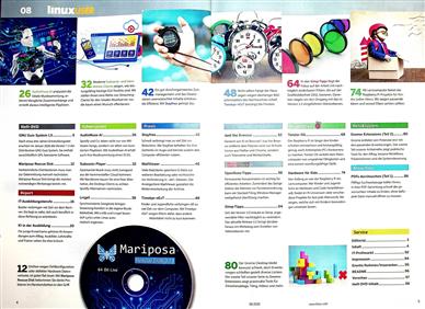 Linux User DVD Inhaltsverzeichnis