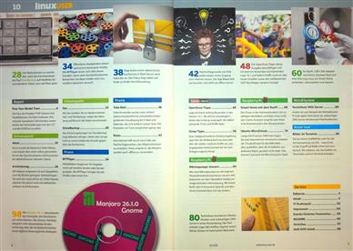 Linux User DVD Inhaltsverzeichnis