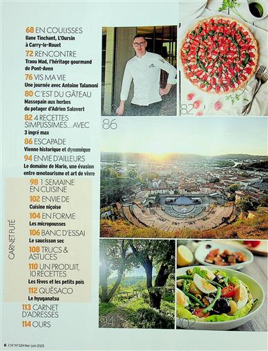 Cuisine et vins de France Inhaltsverzeichnis