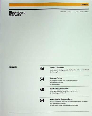 Bloomberg Markets Inhaltsverzeichnis