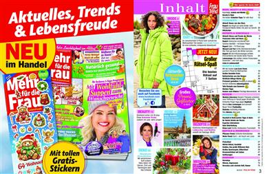 Frau im Trend Inhaltsverzeichnis