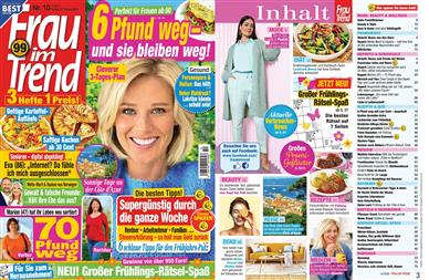 Frau im Trend Inhaltsverzeichnis