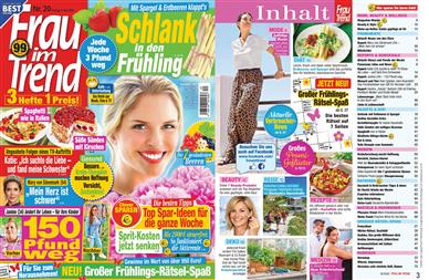 Frau im Trend Inhaltsverzeichnis