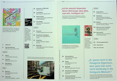 Technology Review Deutsch Inhaltsverzeichnis