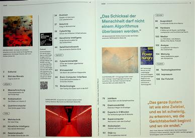 Technology Review Deutsch Inhaltsverzeichnis