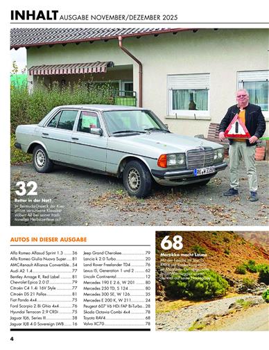 Youngtimer Inhaltsverzeichnis