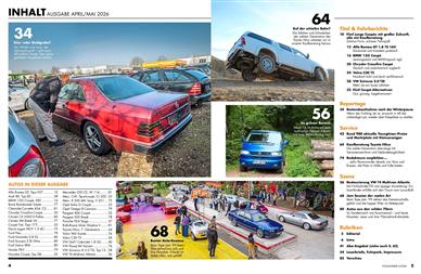 Youngtimer Inhaltsverzeichnis