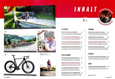 Rennrad Inhaltsverzeichnis