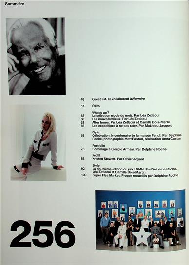 Numéro Inhaltsverzeichnis