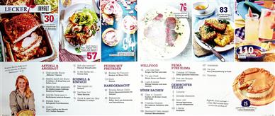LECKER Inhaltsverzeichnis