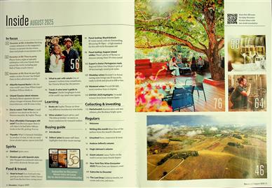 Decanter UK Inhaltsverzeichnis