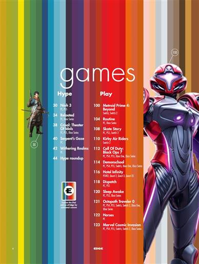 Edge (UK) Inhaltsverzeichnis