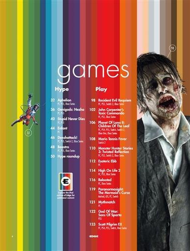 Edge (UK) Inhaltsverzeichnis