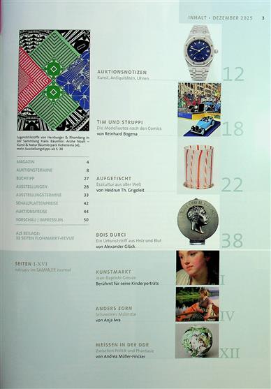 Trödler Inhaltsverzeichnis