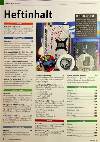 PC Games Hardware DVD Inhaltsverzeichnis