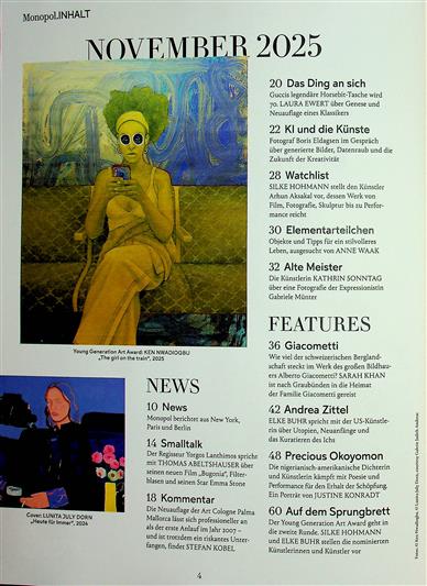 Monopol Inhaltsverzeichnis