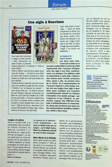 L'histoire Inhaltsverzeichnis