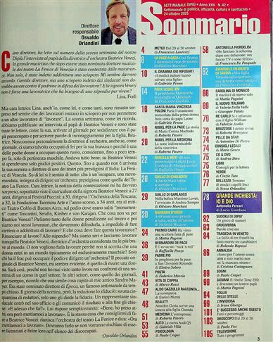 DI PIU Inhaltsverzeichnis