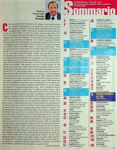 DI PIU Inhaltsverzeichnis