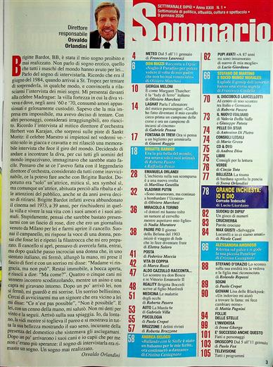 DI PIU Inhaltsverzeichnis