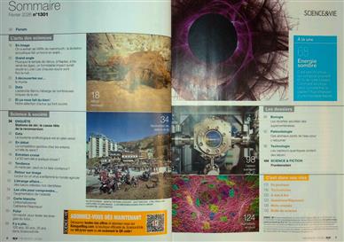 Science & Vie Inhaltsverzeichnis