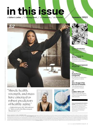 Women's Health US Inhaltsverzeichnis