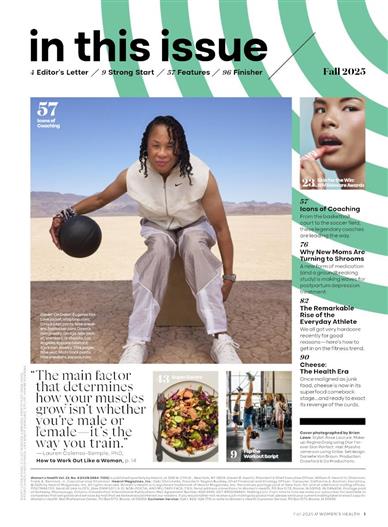 Women's Health US Inhaltsverzeichnis