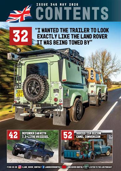 Land Rover Monthly Inhaltsverzeichnis
