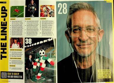 Four Four Two Inhaltsverzeichnis