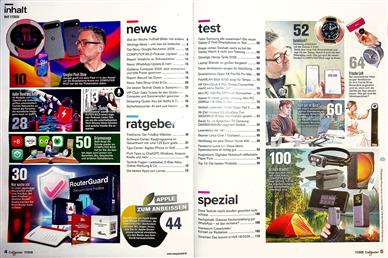 Computer Bild DVD Inhaltsverzeichnis