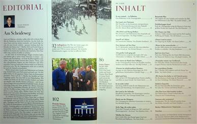 ZEIT Geschichte Inhaltsverzeichnis