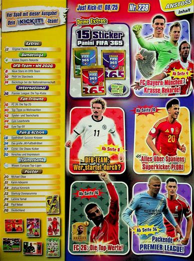 Just Kick-it Inhaltsverzeichnis