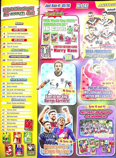 Just Kick-it Inhaltsverzeichnis