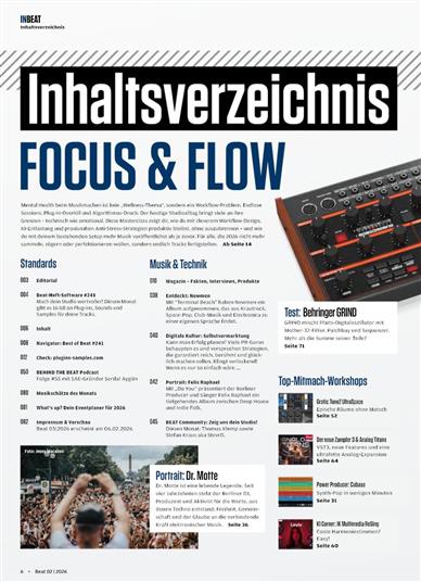 Beat Inhaltsverzeichnis